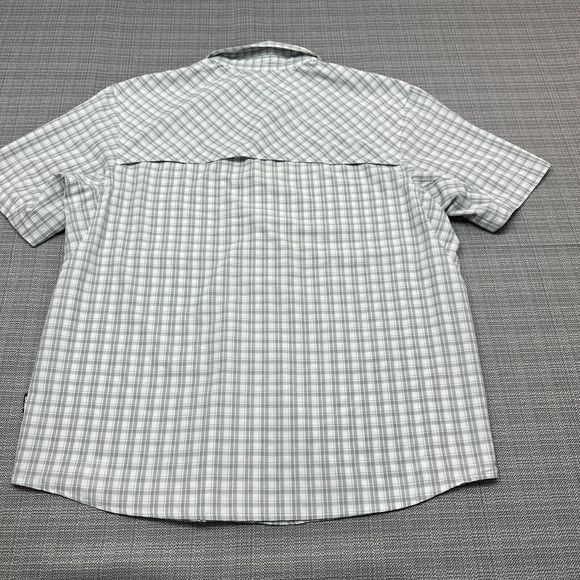 Alaskan Hardgear Shirt Mens Large Standard Fit Fishing Hiking Walking Vented - Picture 8 of 14